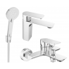 Mexen Alexa R40 ensemble baignoire, chrome - 71203R40-00