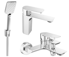 Mexen Alexa R62 ensemble de baignoire, chrome - 71203R62-00