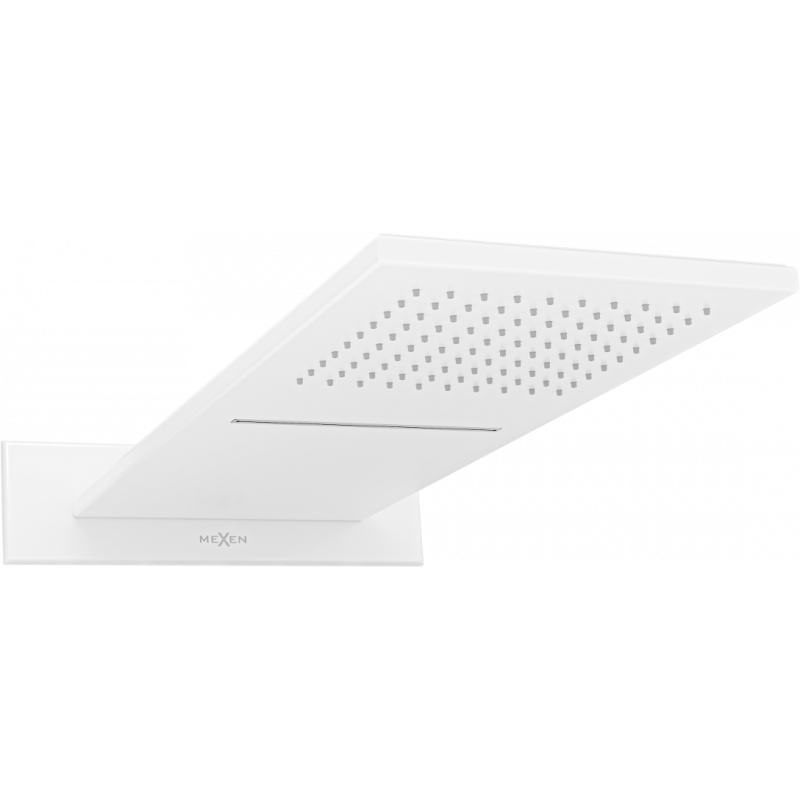 Mexen Waterfall douche de tête slim 50 x 22 cm, blanche - 79190-20