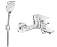 Mexen Alexa R62 robinet de baignoire avec ensemble de douche, chromé - 7123R62-00
