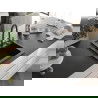 Mexen Vito évier granit 1 cuve avec robinet cuisine Duo, noir - 6503-77-671701-07-B