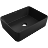 Mexen Catia lavabo à poser 48 x 37 cm, noir mat - 21314885