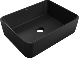 Mexen Catia lavabo de comptoir 48 x 37 cm, Noir mat - 21314885