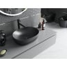 Mexen Viki lavabo sur plan 48 x 35 cm, noir mat - 21054885