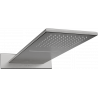 Mexen Waterfall pomme de douche fine 50 x 22 cm, gris canon brossé - 79190-66