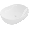 Mexen Viki lavabo de comptoir 48 x 35 cm, Blanc - 21054800