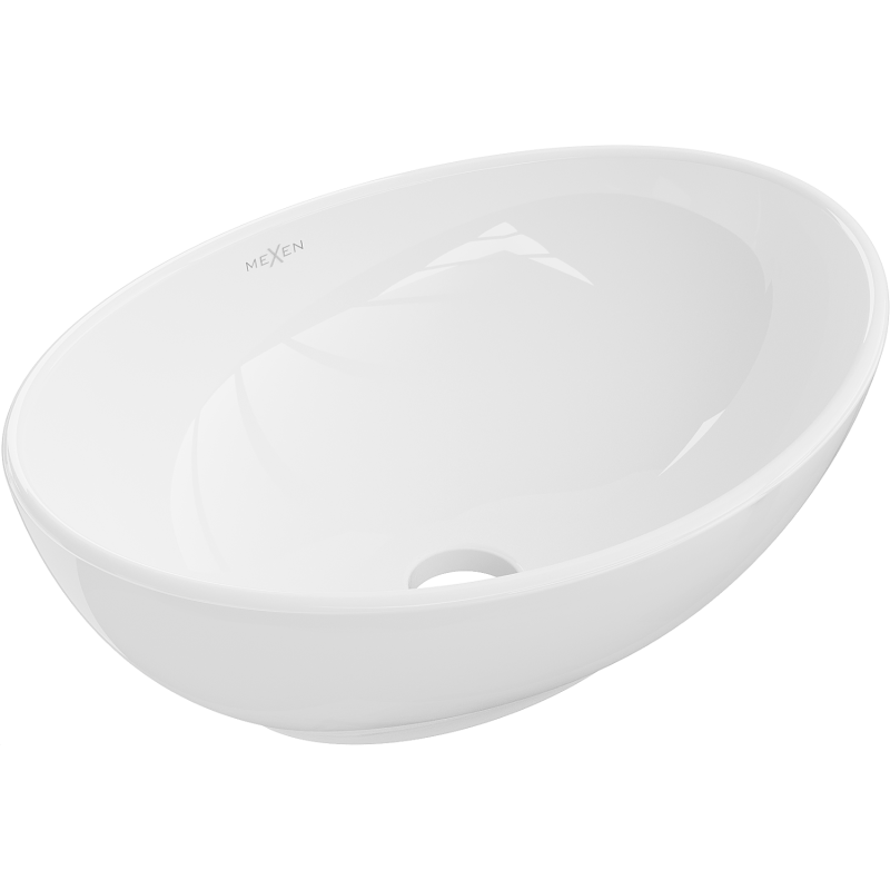 Mexen Elza lavabo à poser 40 x 33 cm blanc - 21014000