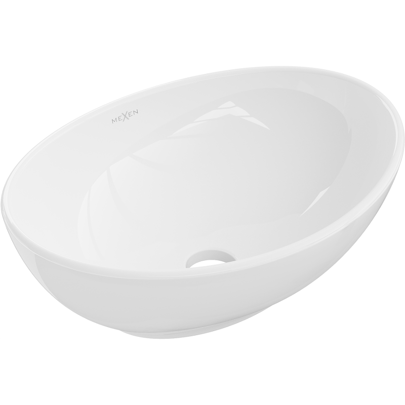 Mexen Elza lavabo de comptoir 40 x 33, cm Blanc - 21014000