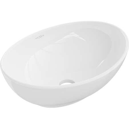 Mexen Elza lavabo de comptoir 40 x 33, cm Blanc - 21014000