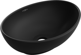 Mexen Elza lavabo de comptoir 40 x 33 cm, Noir mat - 21014085