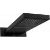 Mexen Waterfall pomme de douche 50 x 22 cm, noire - 79195-70