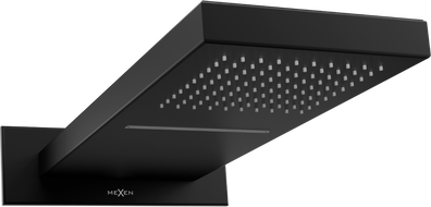 Mexen Waterfall pomme de douche 50 x 22 cm, noire - 79195-70