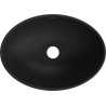 Mexen Elza lavabo de comptoir 40 x 33 cm, Noir mat - 21014085