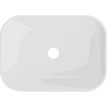 Mexen Rita lavabo sur plan 45 x 32 cm, blanc - 21084500