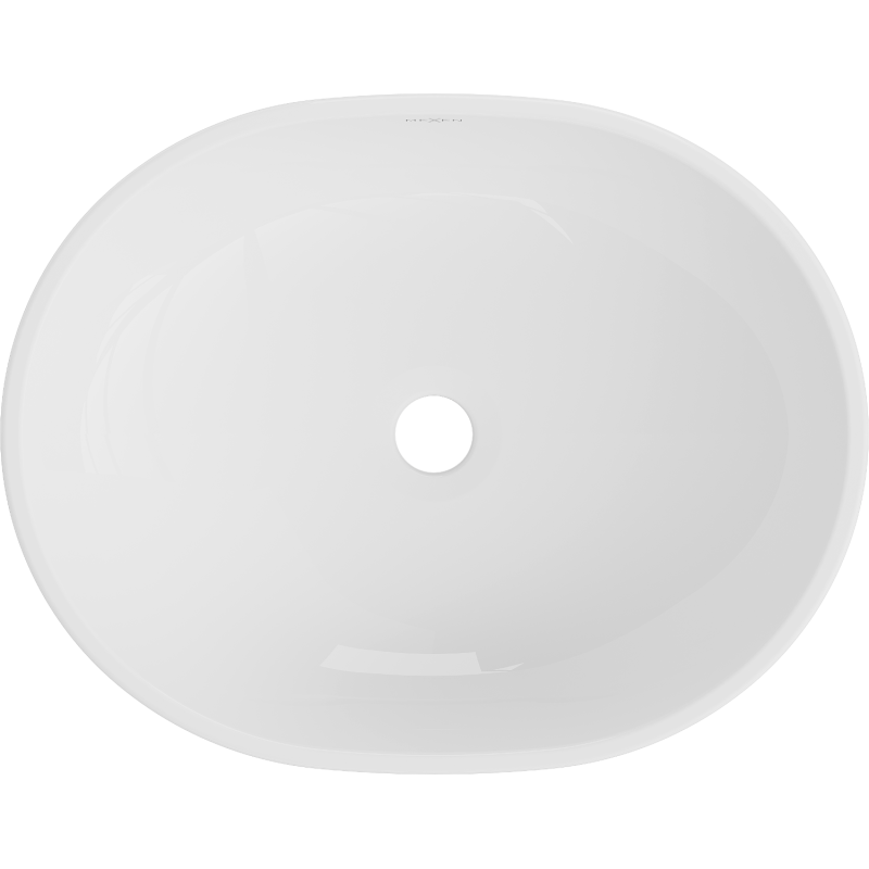 Mexen Viki lavabo à poser 48 x 35 cm, blanc - 21054800
