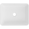 Mexen Catia lavabo de comptoir 48 x 38 cm, blanc/or motif écaille - 21314808