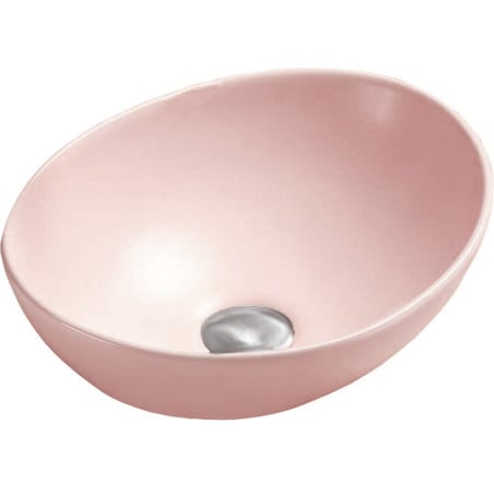 Mexen Elza lavabo sur comptoir 40 x 33 cm, rose mat - 21014044