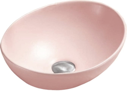 Mexen Elza lavabo sur comptoir 40 x 33 cm, rose mat - 21014044