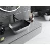 Mexen Rita lavabo à poser 45 x 32 cm, noir mat/argenté - 21084574