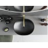Mexen Viki lavabo sur plan 48 x 35 cm, noir mat/or - 21054876