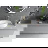 Mexen Viki lavabo de comptoir 48 x 35 cm, blanche/bord en or - 21054805