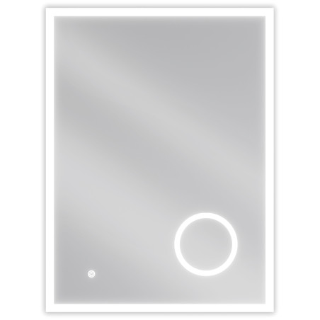Mexen Kala miroir de salle de bain éclairé avec miroir cosmétique 60 x 80 cm, LED 6000K, anti-buée - 9820-060-080-611-00