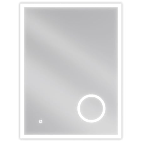 Mexen Kala miroir de salle de bains éclairé avec miroir cosmétique 60 x 80 cm, LED 6000K, antibuée - 9820-060-080-611-00