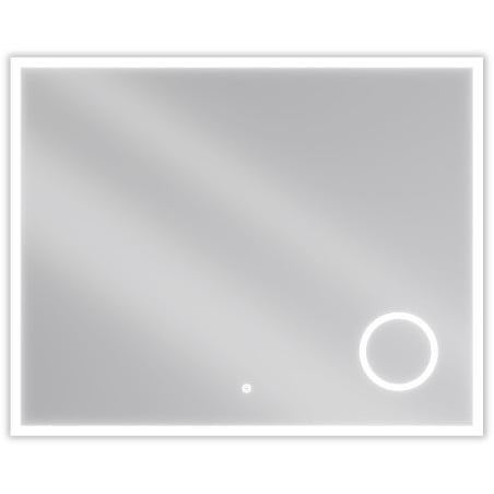 Mexen Kala miroir de salle de bain rétroéclairé avec miroir cosmétique 100 x 80 cm, LED 6000K, anti-buée - 9820-100-080-611-00