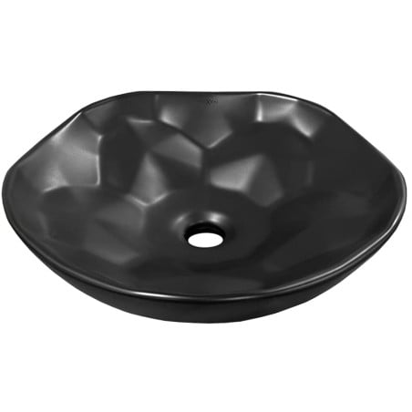 Mexen Nicea lavabo à poser 41 x 41 cm, noir mat - 21754185