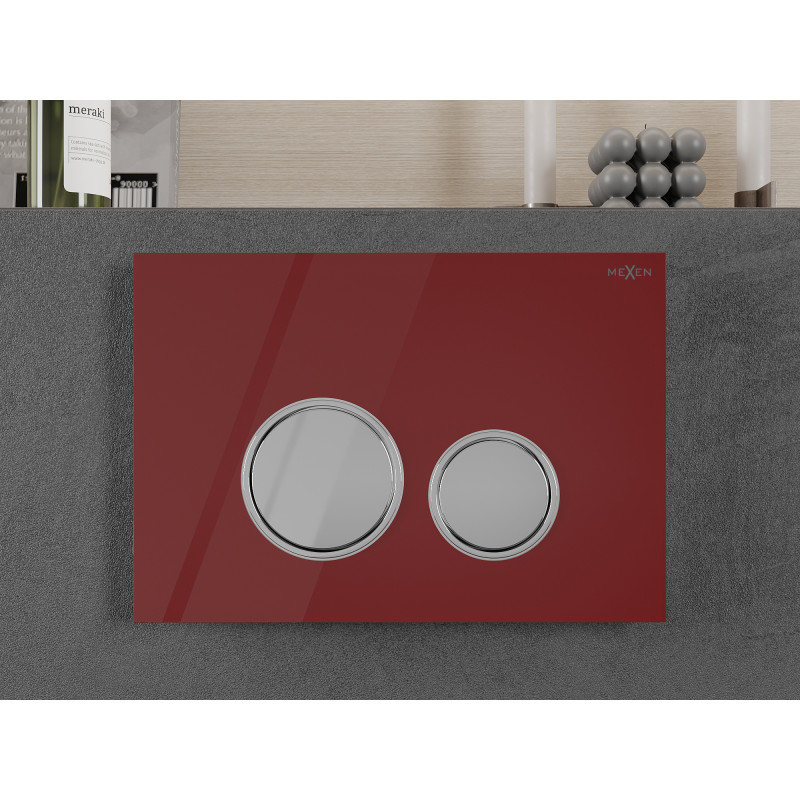 Mexen Fenix 06 bouton de chasse, rouge - 600627