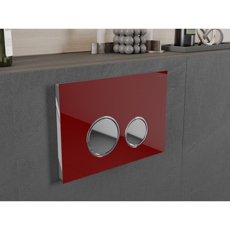 Mexen Fenix 06 bouton de chasse, rouge - 600627