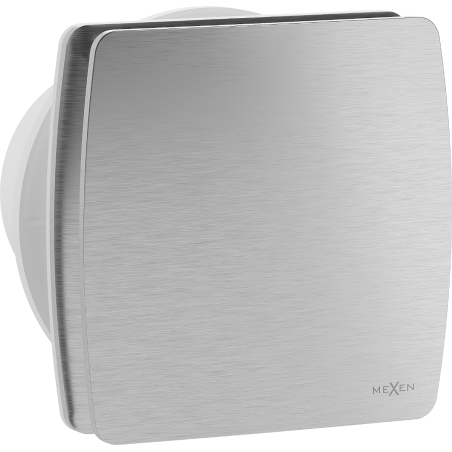 Mexen AXS 100 ventilateur de salle de bain avec minuterie, argenté - W9601-100T-11