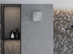 Mexen AXS 100 ventilateur de salle de bain avec minuterie, argenté - W9601-100T-11