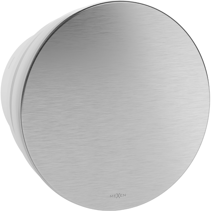 Mexen AXR 100 ventilateur de salle de bain avec minuterie, argenté - W9602-100T-11
