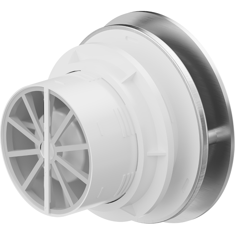 Mexen AXR 100 ventilateur de salle de bain, argenté - W9602-100-11