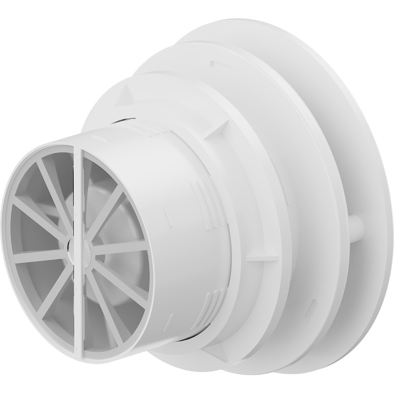 Mexen AXR Ventilateur de salle de bain 100 avec minuterie, blanc - W9602-100T-00