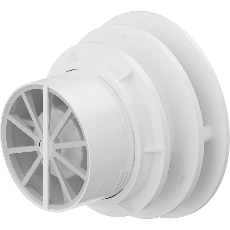 Mexen AXR 100 ventilateur de salle de bain avec détecteur de mouvement, minuteur, blanc - W9602-100S-00