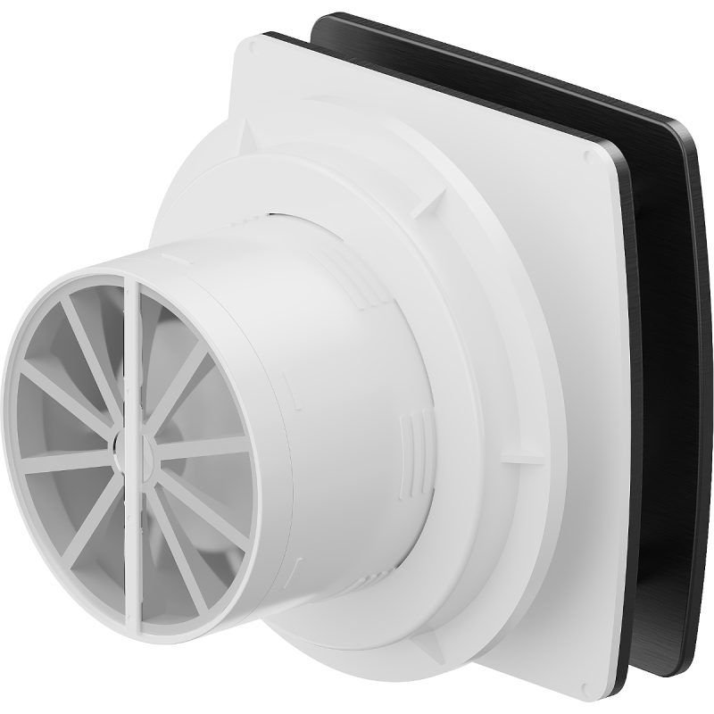 Mexen AXS 100 ventilateur de salle de bain, noir - W9601-100-70