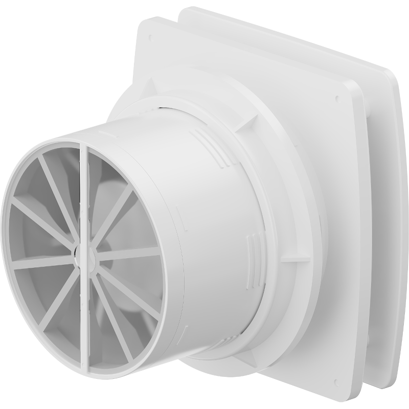 Mexen AXS 120 ventilateur de salle de bain avec capteur d'humidité, blanc - W9601-125H-00
