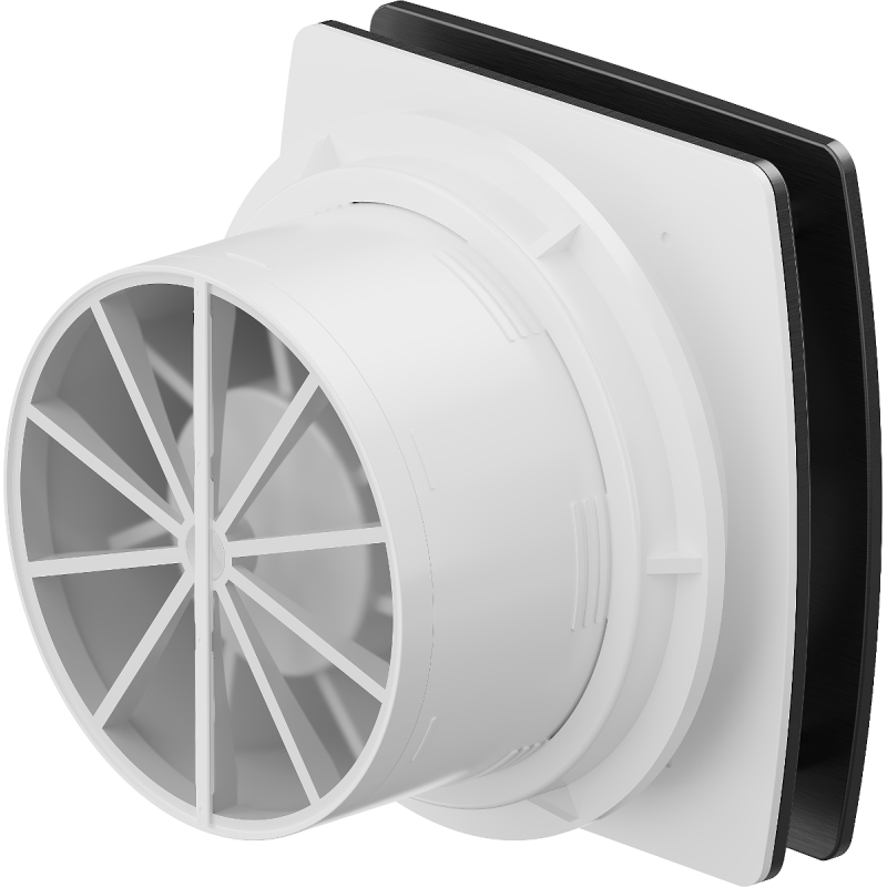 Mexen AXS 150 ventilateur de salle de bain, noir - W9601-150-70