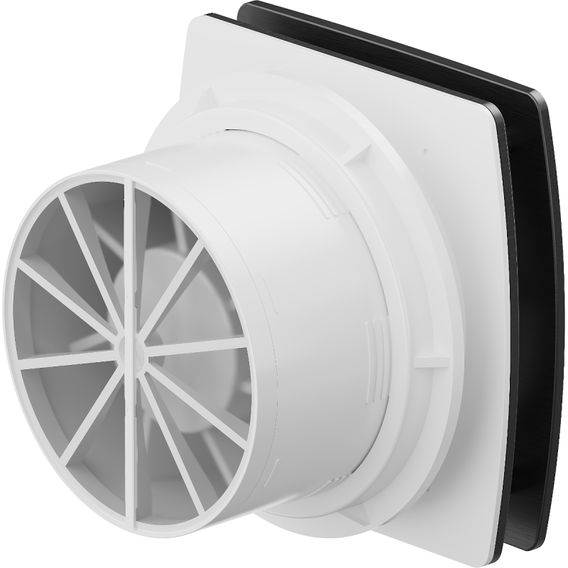 Mexen AXS 150 ventilateur de salle de bain avec capteur d'humidité, noir - W9601-150H-70