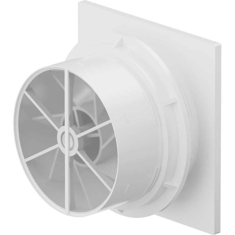 Mexen WXS 150 ventilateur de salle de bain, blanc - W9606-150-00
