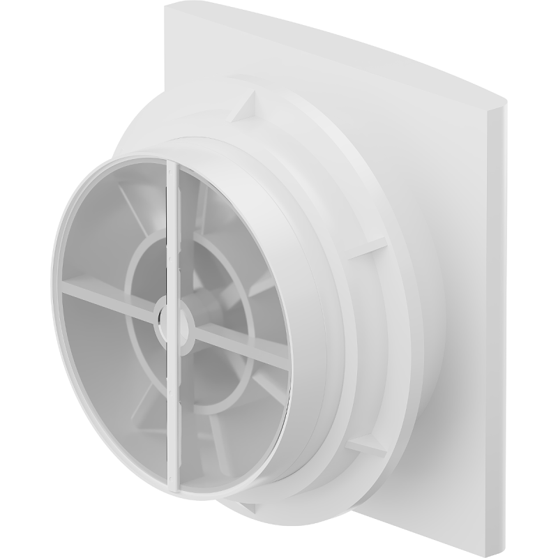 Mexen EXS 120 ventilateur de salle de bain, blanc - W9604-125-00