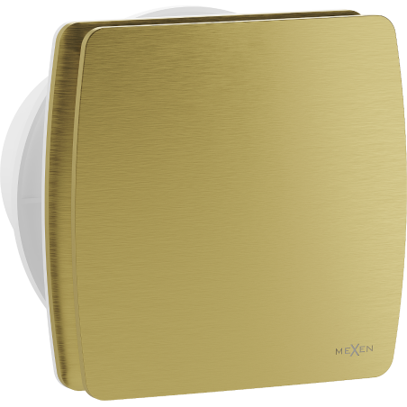 Mexen AXS 100 ventilateur de salle de bain avec temporisateur, doré - W9601-100T-50