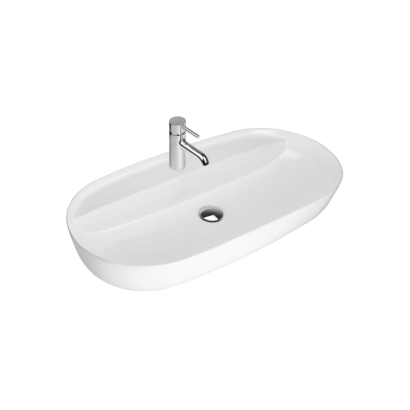 Mexen Adel lavabo à poser 80 x 40 cm, blanc - 22168000
