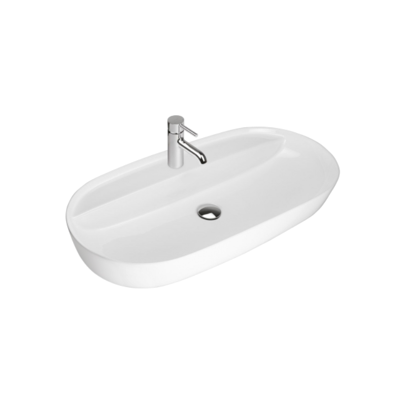 Mexen Adel lavabo de comptoir 80 x 40 cm, blanche - 22168000