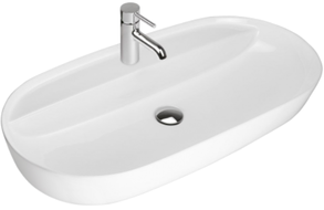 Mexen Adel lavabo de comptoir 80 x 40 cm, blanche - 22168000