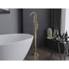 Mexen Alma robinet de baignoire autoportant, doré - 75033-50