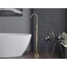 Mexen Gaja robinet de baignoire autoportant, doré - 75333-50