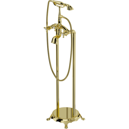 Mexen Retro robinet de baignoire autonome, Or - 75933-50